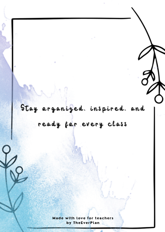 Digital teacher planner-TheEverPlan
